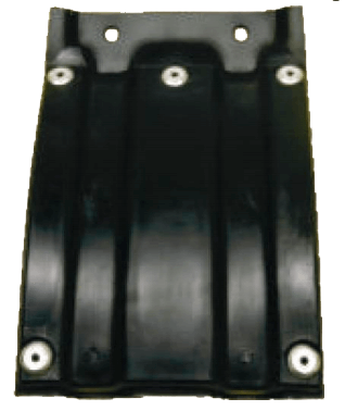 KIT PLACA C/ SAPATA DE AÇO
